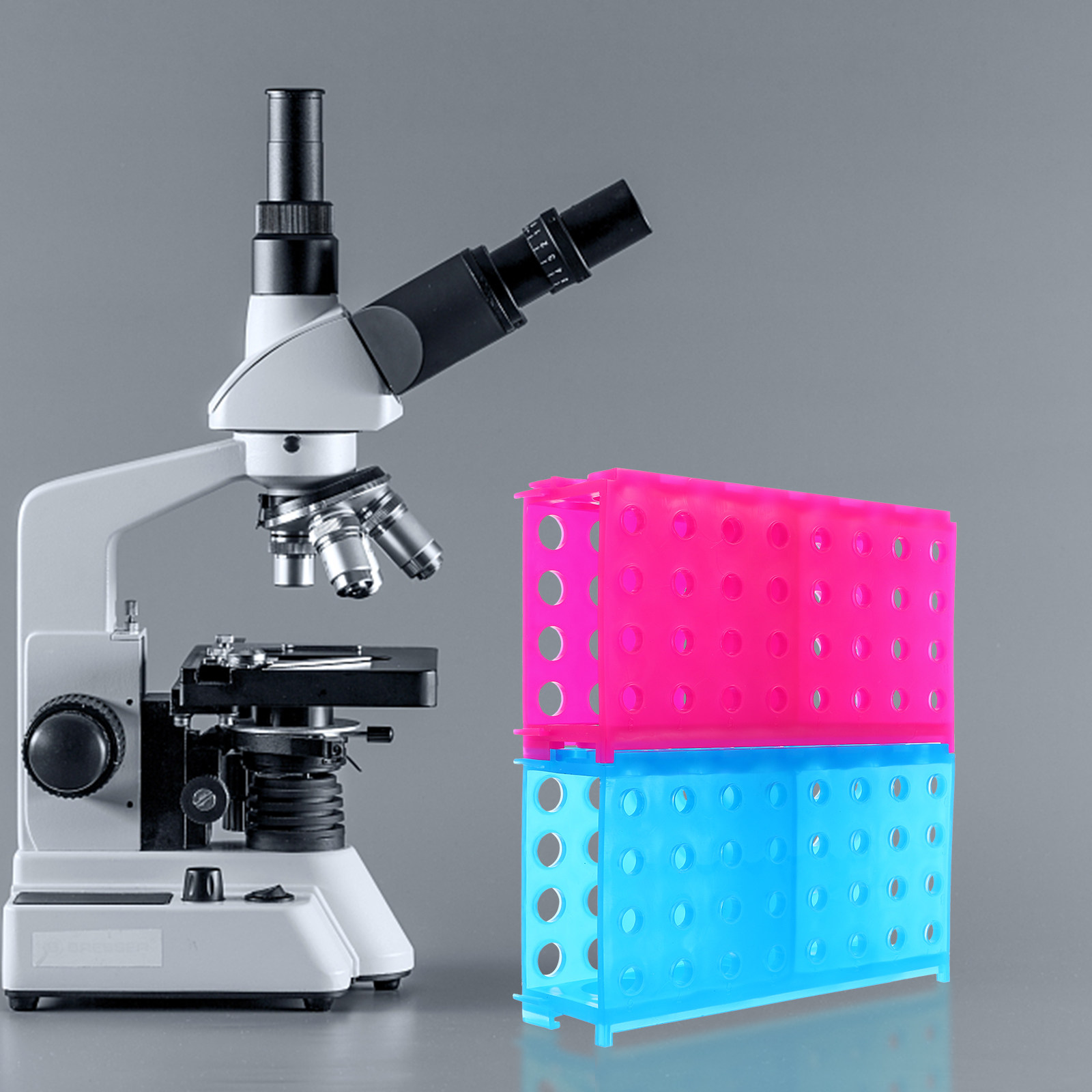Laboratory Centrifuge - 2Pcs Premium Thickened Plastic Centrifuge Tube