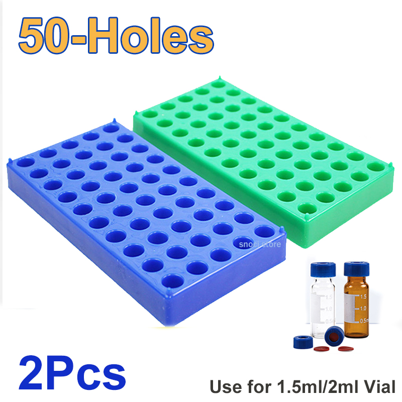 Laboratory Centrifuge - Plastic Vial Rack 50 Holds Suitable