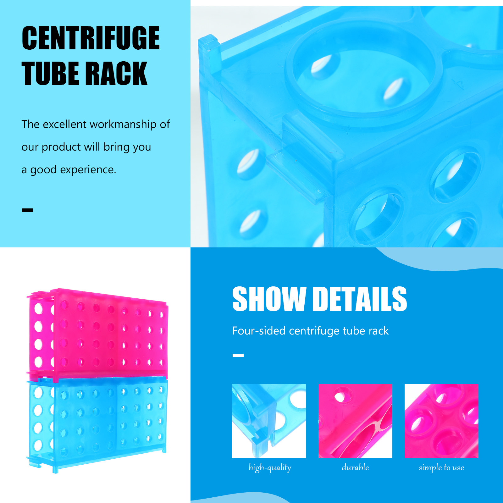 2Pcs Premium Thickened Plastic - Laboratory Centrifuge 评论和价格