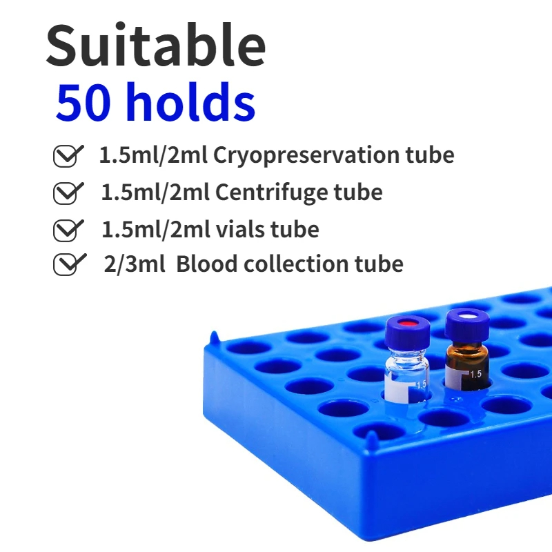 Plastic Vial Rack 50 Holds Sui - Laboratory Centrifuge 评论和价格